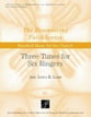 Three Tunes for Six Ringers, No. 1 Handbell sheet music cover